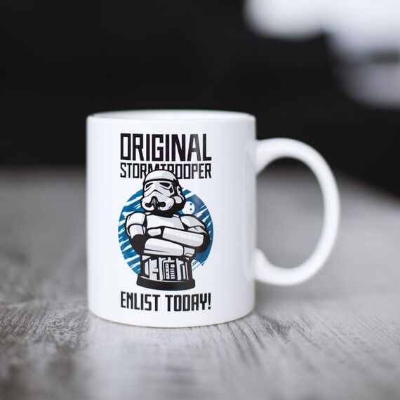 Original Stormtrooper Mug Enlist Today White - Mugs & Bottles - Gifts - Techbox