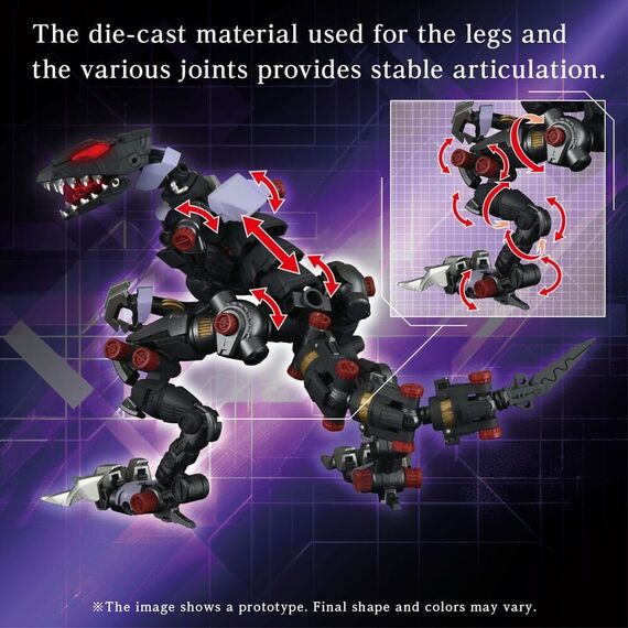 Zoids Plastic Model Kit AM-Z01EX Berserk Fury (Elementary Body) |  Techbox