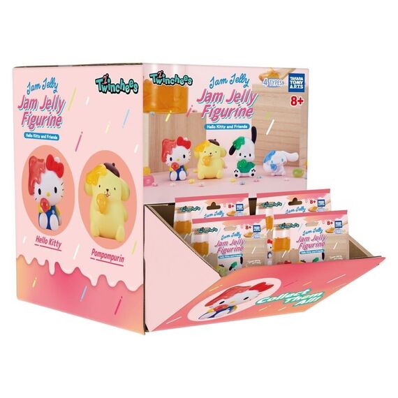 Sanrio Twinchees Mini Figures Hello Kitty & Friends Jam Jelly 5 cm Blind Pack Display (24) |  Techbox