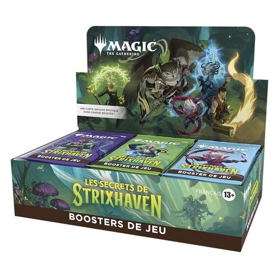 Magic the Gathering Les secrets de Strixhaven Play Booster Display (30) french |  Techbox