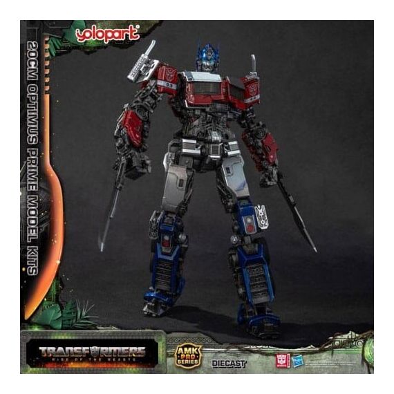 Transformers: Rise of the Beasts AMK Pro Series Plastic Model Kit Optimus Prime (Oversea Version) 20 cm - Figurines - Collectibles - Techbox