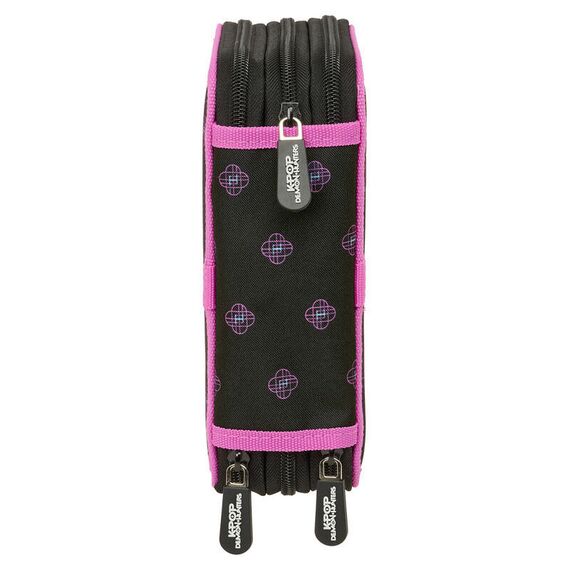 Kpop Demon Hunters Negra triple plumier 37pcs