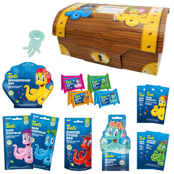 Tinti - Treasure chest - 19 parts (370518) / Toys