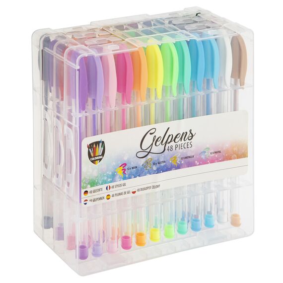 Grafix - 48 Gel pens (150049) / Toys