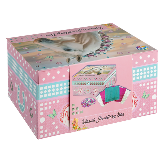 Moxy - Horse Mosaic Jewellery Box (190009) / Toys