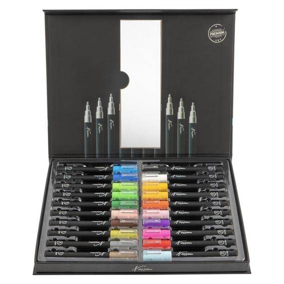 Nassau - Acrylic markerset, 20 pcs (AR0144/GE) / Toys