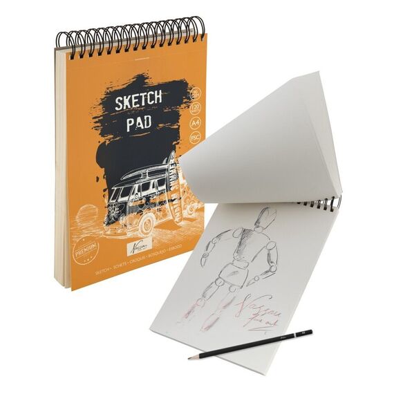 Nassau - Sketch Pad A4 120 Sheets - (K-AR0313/GE) / Toys