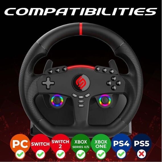 Subsonic - 270 GT Steering Wheel / PlayStation 4