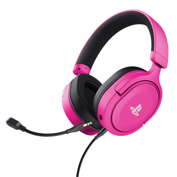Trust - GXT498P PS5 Forta Headset - Pink / PlayStation 5 | Techbox