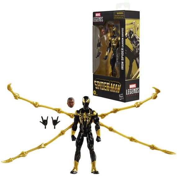 Marvel Spiderman Iron Spider Aroon Davis figure 15cm