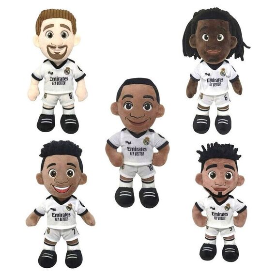 Real Madrid Player assorted plush toy 25cm
