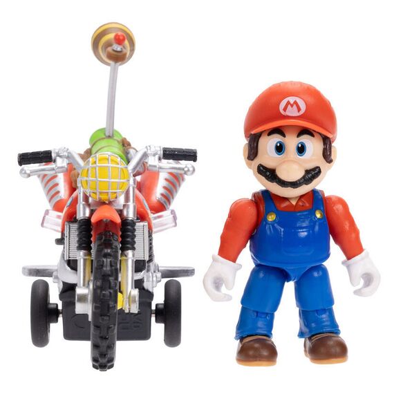 Super Mario Bros - Super Mario Galaxy Movie Mario & Luigi assorted figure + vehicle