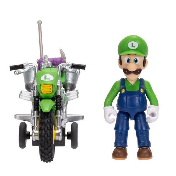 Super Mario Bros - Super Mario Galaxy Movie Mario & Luigi assorted figure + vehicle