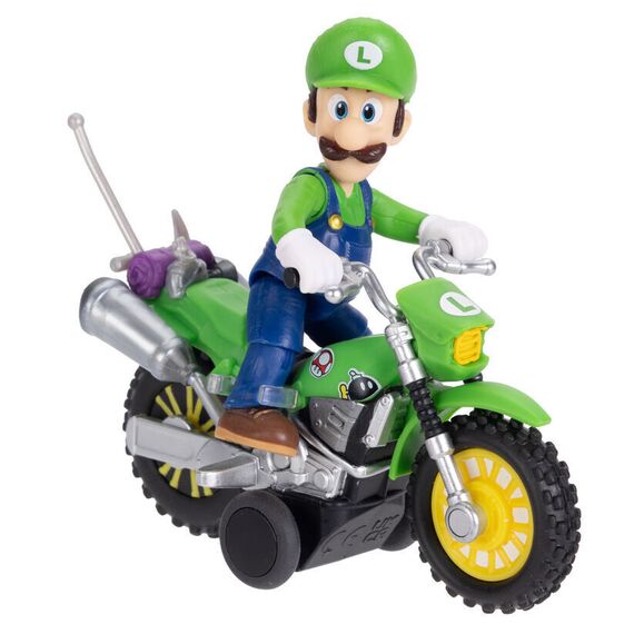 Super Mario Bros - Super Mario Galaxy Movie Mario & Luigi assorted figure + vehicle