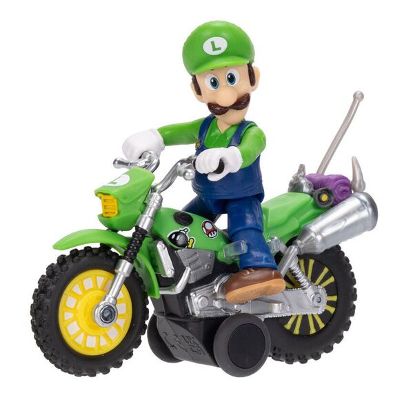 Super Mario Bros - Super Mario Galaxy Movie Mario & Luigi assorted figure + vehicle