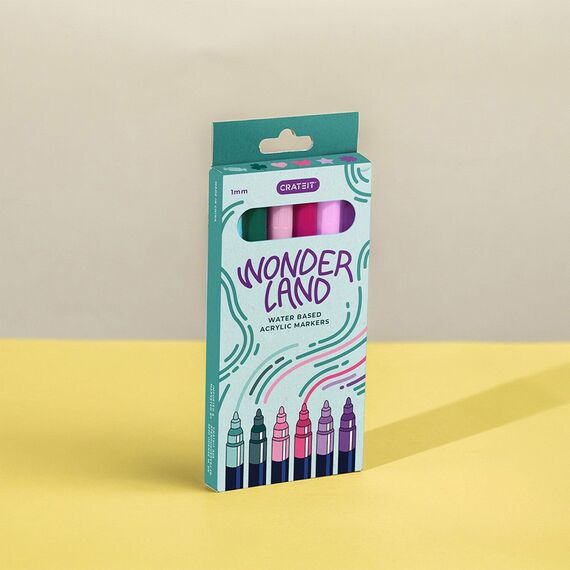 CrateIT - Wonderland Makers 1mm – 6 pcs. (CR-T1135) / Toys