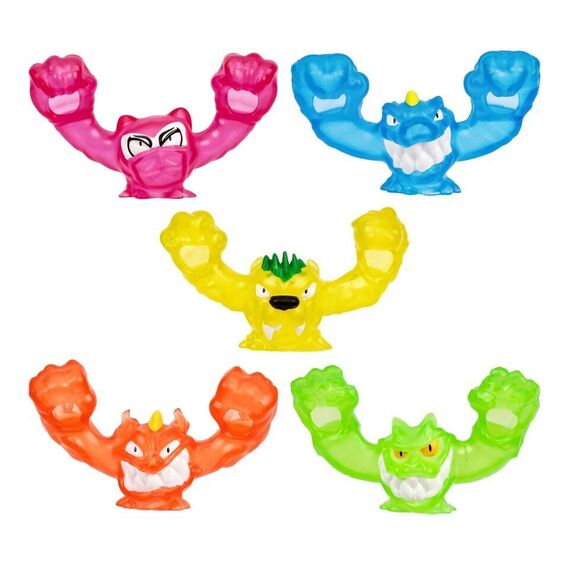 Goo Jit Zu - Meteor Madness Slingers Glow 5PK (43086) / Toys
