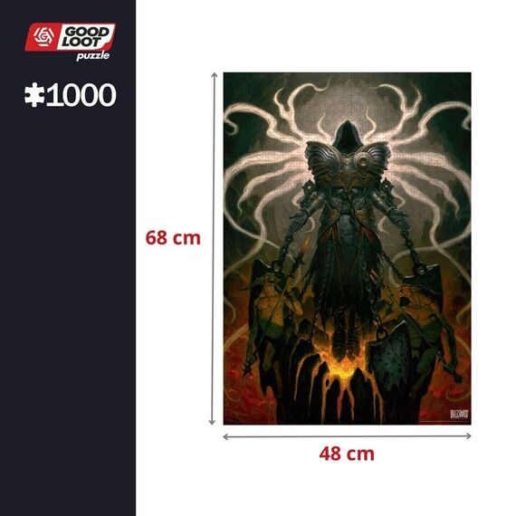 Good Loot - Gaming Puzzle: Diablo IV Inarius Puzzles - 1000 / Fan Shop and Merchandise - Various - Various - Techbox