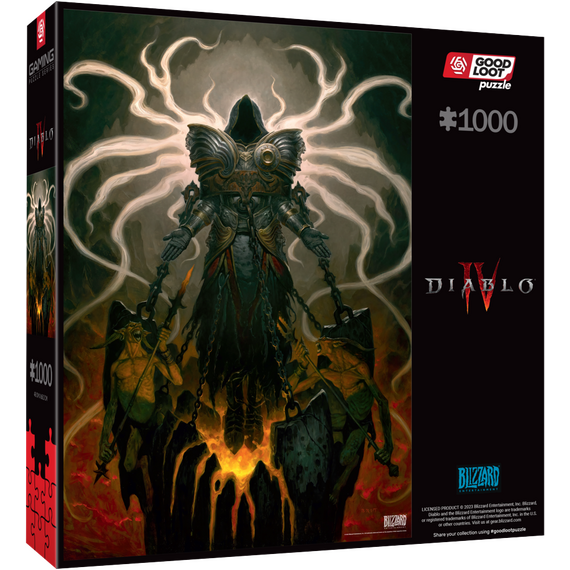 Good Loot - Gaming Puzzle: Diablo IV Inarius Puzzles - 1000 / Fan Shop and Merchandise - Various - Various - Techbox