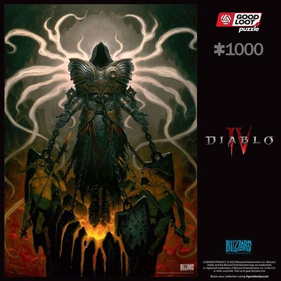Good Loot - Gaming Puzzle: Diablo IV Inarius Puzzles - 1000 / Fan Shop and Merchandise - Various - Various - Techbox