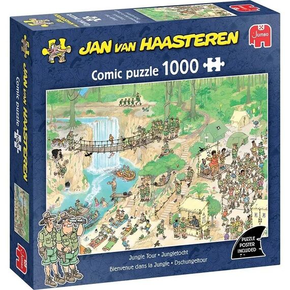 Jan van Haasteren - Jungle Tour (1000 pieces) / Toys
