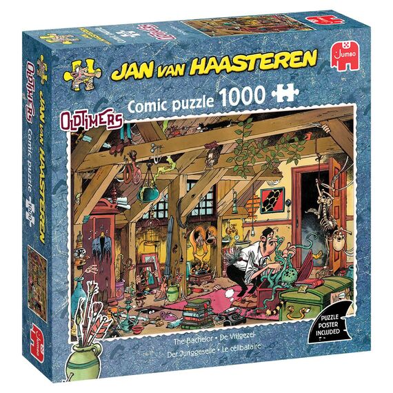 Jan van Haasteren - Oldtimers The Bachelor (1000 Pieces) / Toys