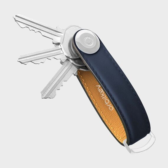 Orbitkey - Key Organiser Matte Leather - Dusk / Gadgets