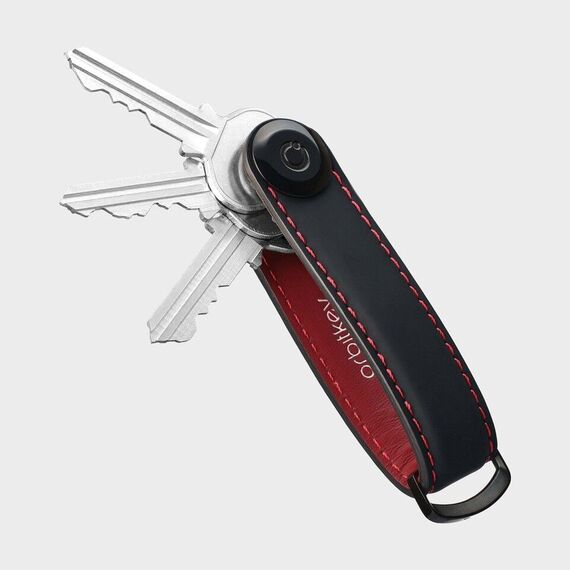 Orbitkey - Key Organiser Matte Leather - Ember / Gadgets