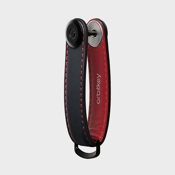 Orbitkey - Key Organiser Matte Leather - Ember / Gadgets