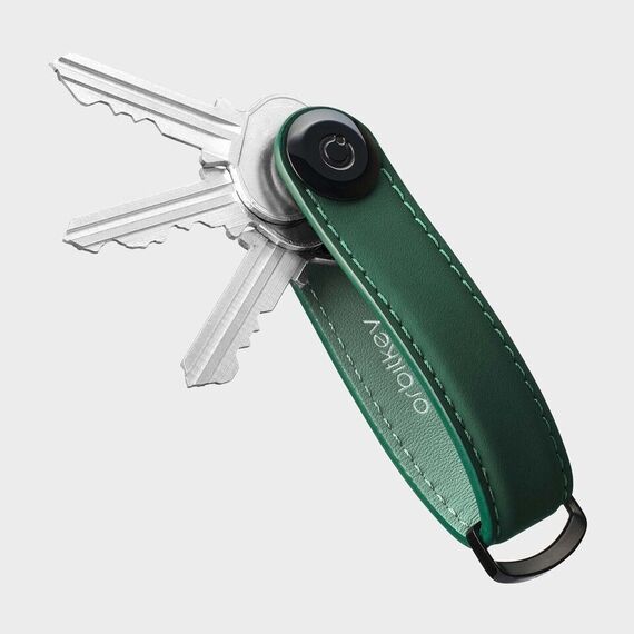 Orbitkey - Key Organiser Matte Leather - Forest / Gadgets