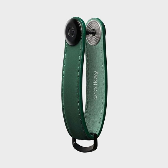 Orbitkey - Key Organiser Matte Leather - Forest / Gadgets