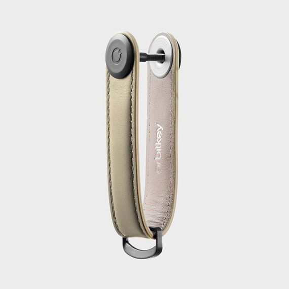 Orbitkey - Leather Key Organiser - Sand / Gadgets