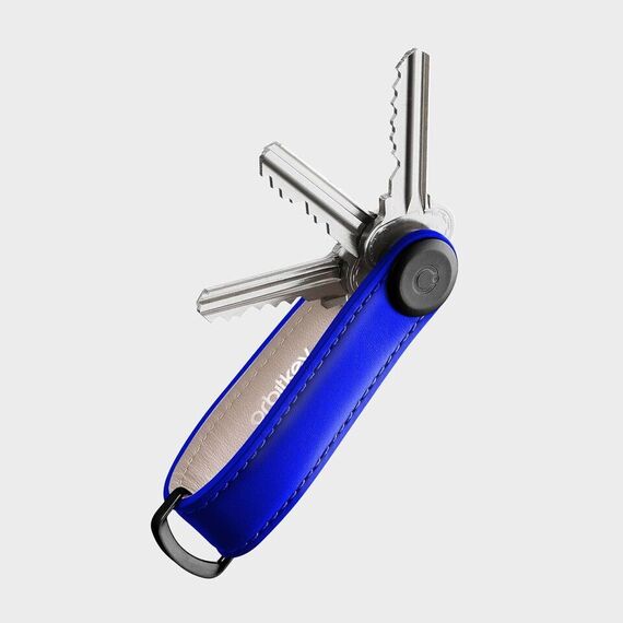 Orbitkey - Leather Key Organiser - Ultramarine / Gadgets