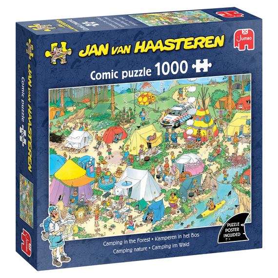 Jan van Haasteren - Camping in the Forest (1000 pieces) / Toys