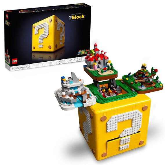 LEGO Super Mario - Question Mark Block (71395.) / Toys |  Techbox