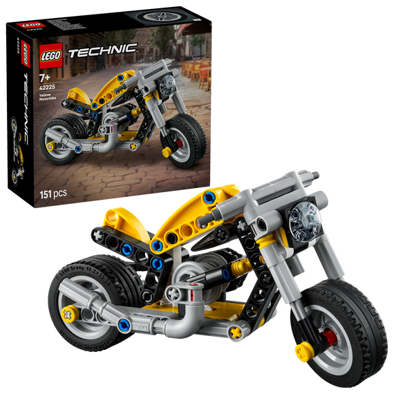 LEGO - Technic - Yellow Motorbike (42225) / Toys - Lego - Collectibles - Techbox