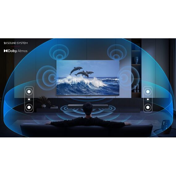 TCL S S55H Class 2.1 Channel Sound Bar with Dolby Atmos, Wireless Subwoofwer, and Bluetooth Music Streaming | Techbox
