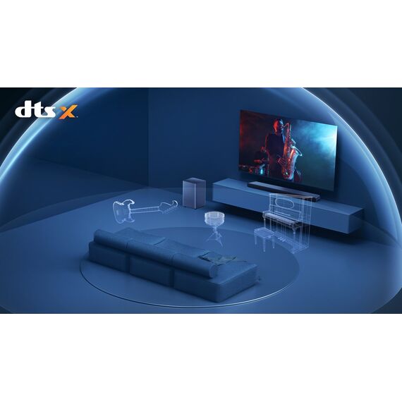TCL S S55H Class 2.1 Channel Sound Bar with Dolby Atmos, Wireless Subwoofwer, and Bluetooth Music Streaming | Techbox