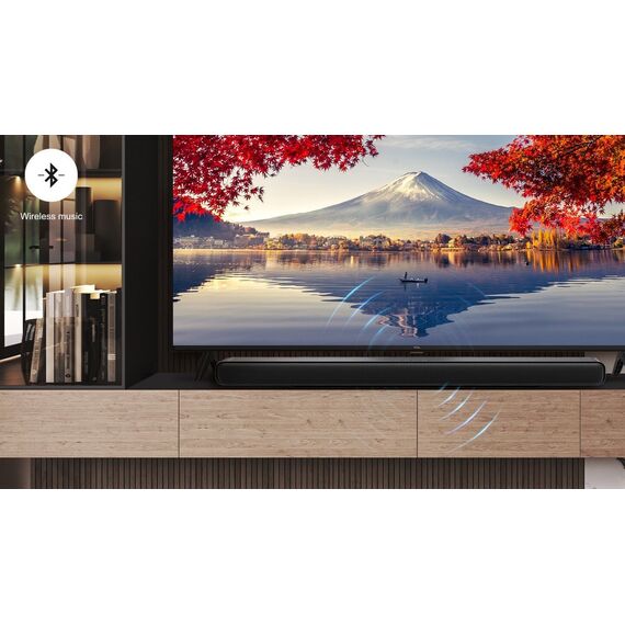 TCL S S55H Class 2.1 Channel Sound Bar with Dolby Atmos, Wireless Subwoofwer, and Bluetooth Music Streaming | Techbox