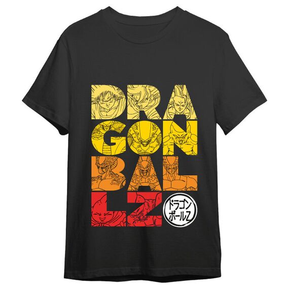 Dragon Ball Z Letters adult t-shirt |  Techbox