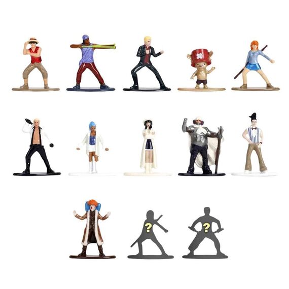 One Piece assorted about surprise metalfigs figure 4cm |  Techbox