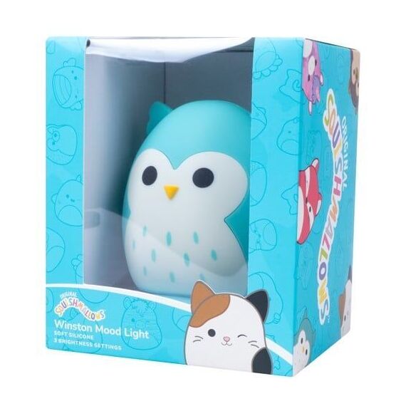 Squishmallows - Mood Light - Winston the Owl - 11cm / Gadgets