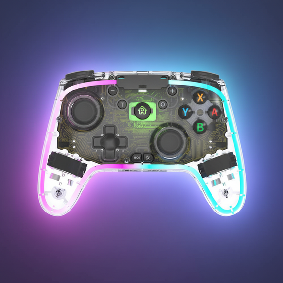 Deep Explorer - Wireless Controller - Neon (Switch / Switch 2) / Nintendo Switch 2 - Nintendo Switch 2 Accessories - Accessories for Consoles - Techbox