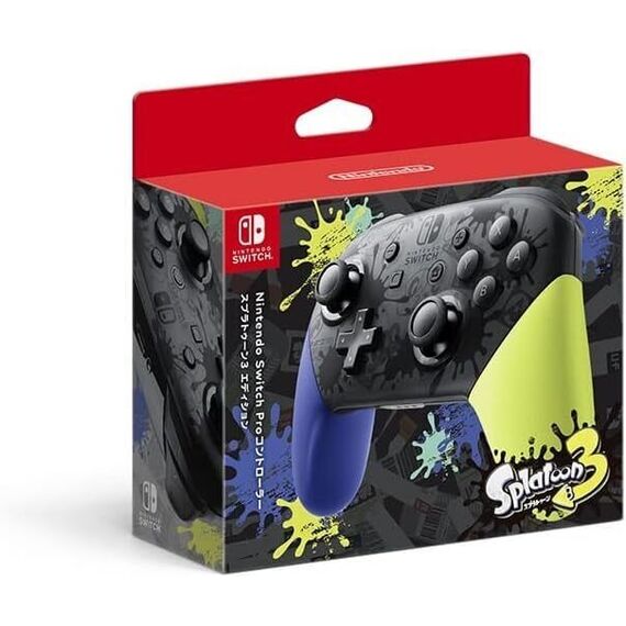 Nintendo Switch Pro Controller - Splatoon 3 Edition (JP) / Nintendo Switch | Techbox
