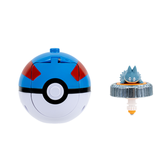 Pokémon - Battle Spinner Munchlax with Great Ball (PKW4938) / Toys