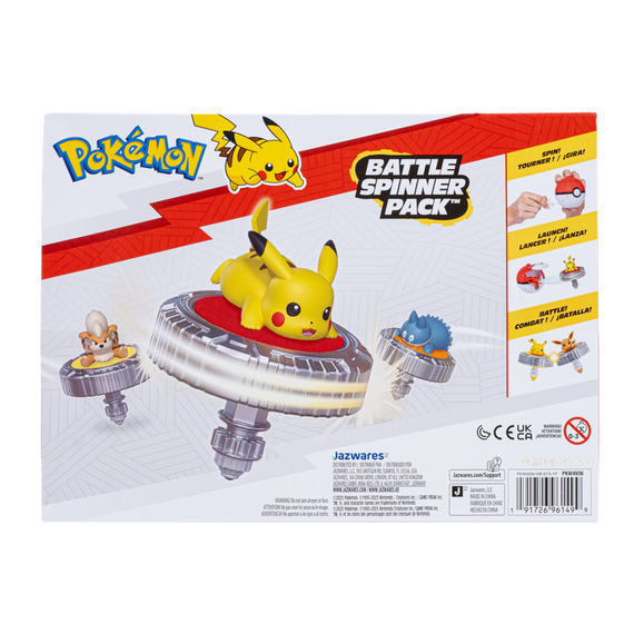 Pokémon - Battle Spinner Pikachu with Great Ball (PKW4936) / Toys