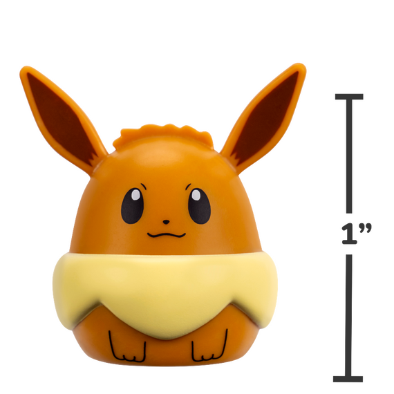 Pokémon - Squishalongs 4 PK Eevee/Snorlax (SQAL0068) / Toys
