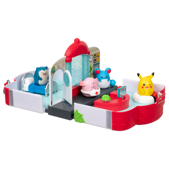Pokémon - Squishalongs Pokémon Center Playset (SQAL0071) / Toys