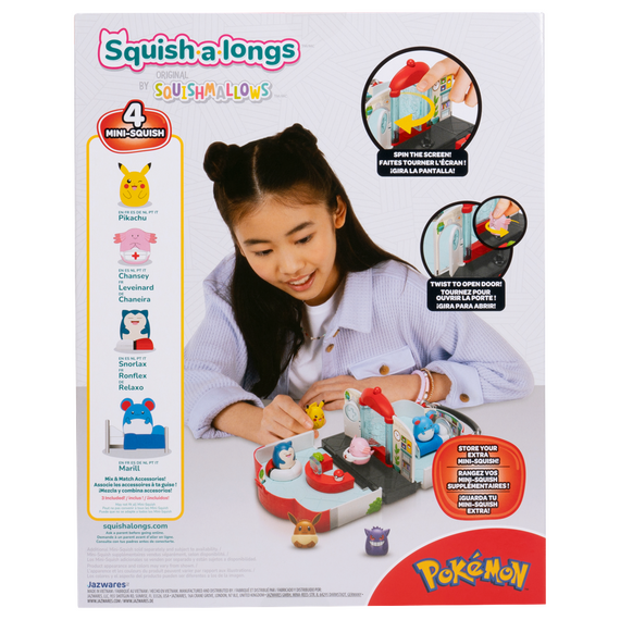 Pokémon - Squishalongs Pokémon Center Playset (SQAL0071) / Toys