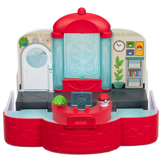 Pokémon - Squishalongs Pokémon Center Playset (SQAL0071) / Toys